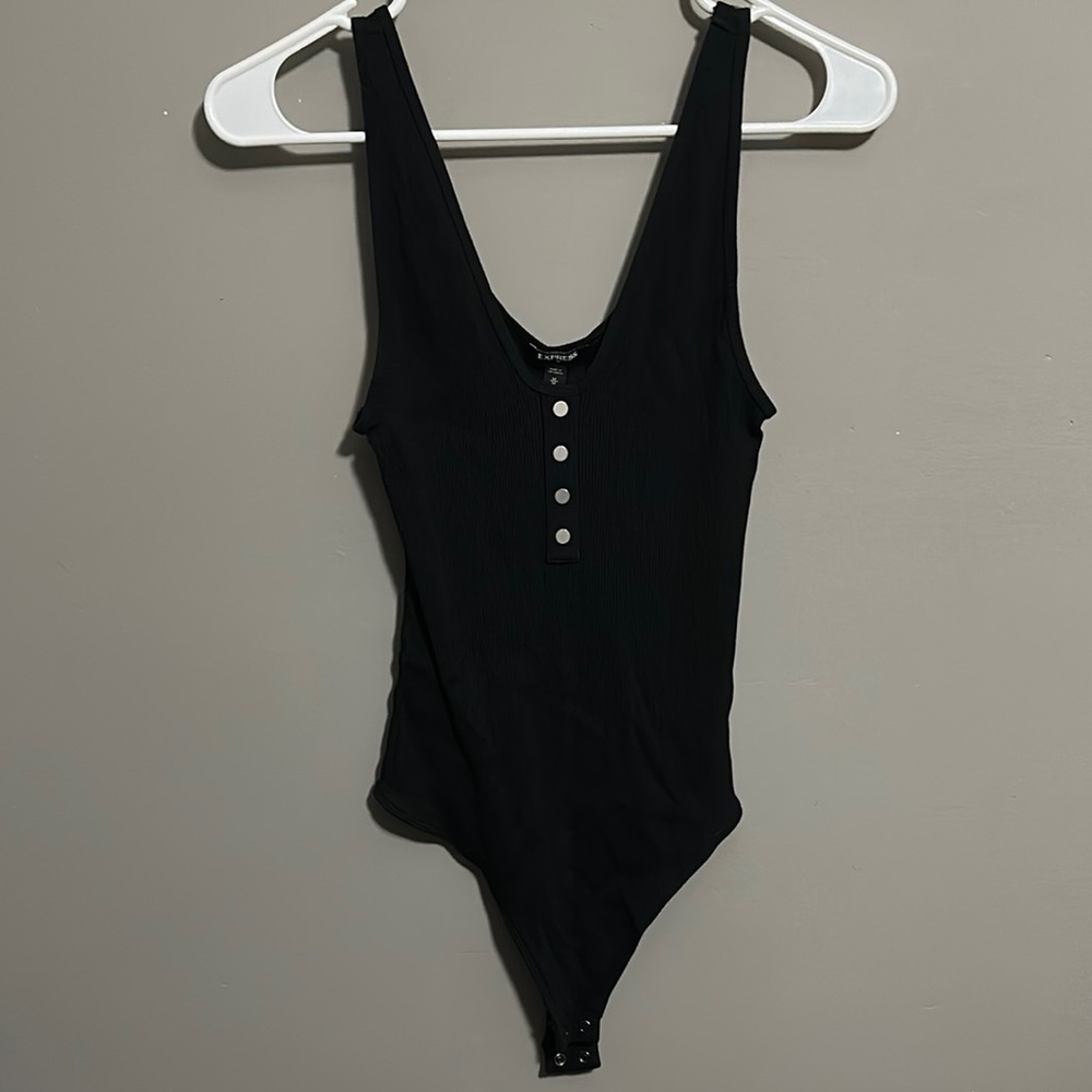 Express Black Bodysuit